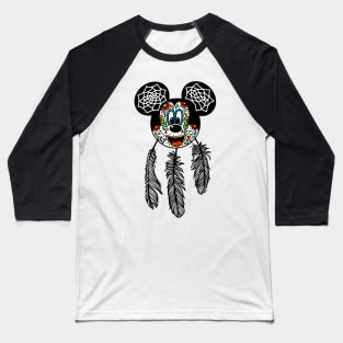 Day of the Dead Dream Catcher Baseball T-Shirt